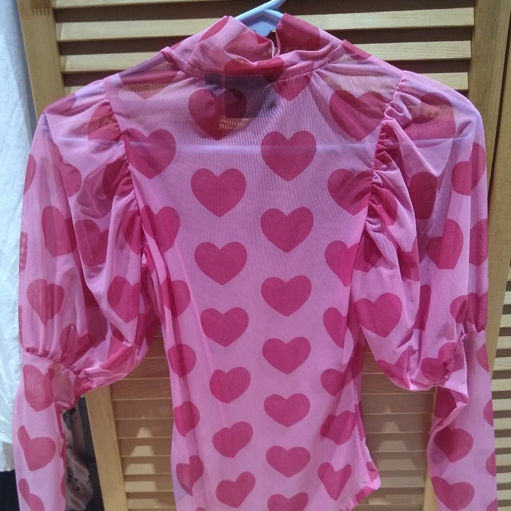 Lazy Oaf Love Me Body Bodysuit size 6